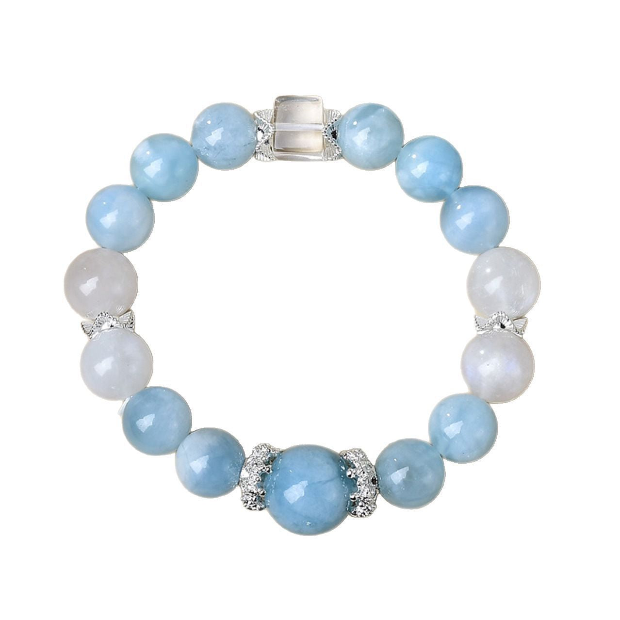 healing gemstone bracelet, a natural remedy for stress relief and emotional balance gift.