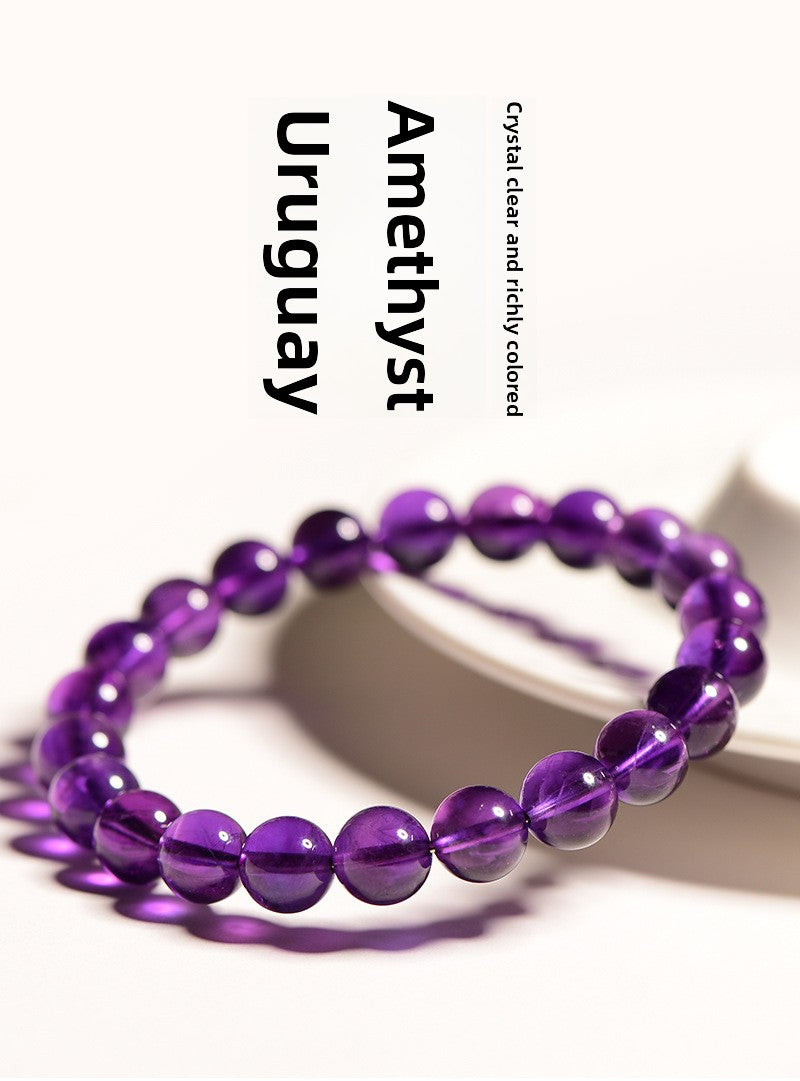 Natural amethyst bracelet for sleep and meditation